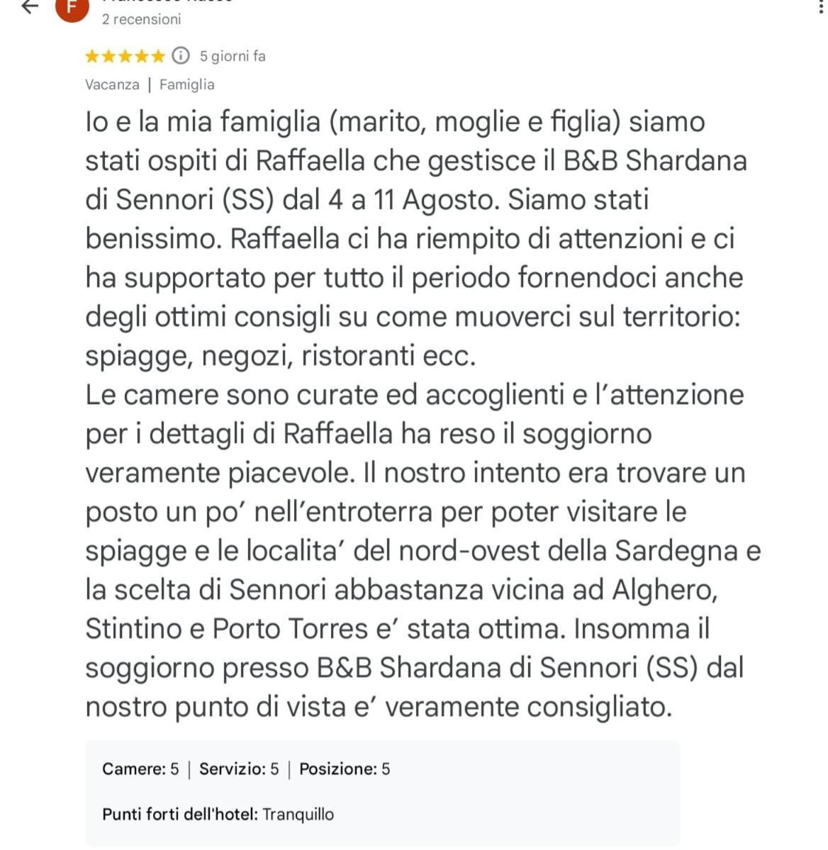 B&B Shardana Sennori Bagian luar foto